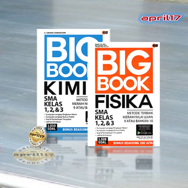 BUKU BIG BOOK FISIKA SMA KELAS 1, 2, & 3 - BIG BOOK KIMIA SMA KELAS 1, 2, & 3