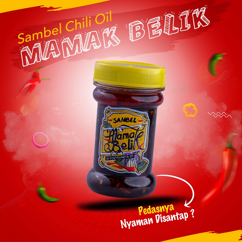 

Sambal Mamak Belik Chili Oil 125gram I Sambal Siap Saji