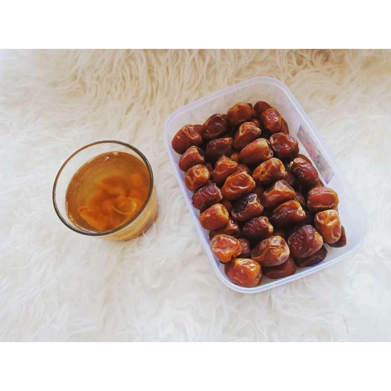 

Kurma Sukkari Premium Kemasan 500 gram | Kurma Sukari Kurma Raja Super