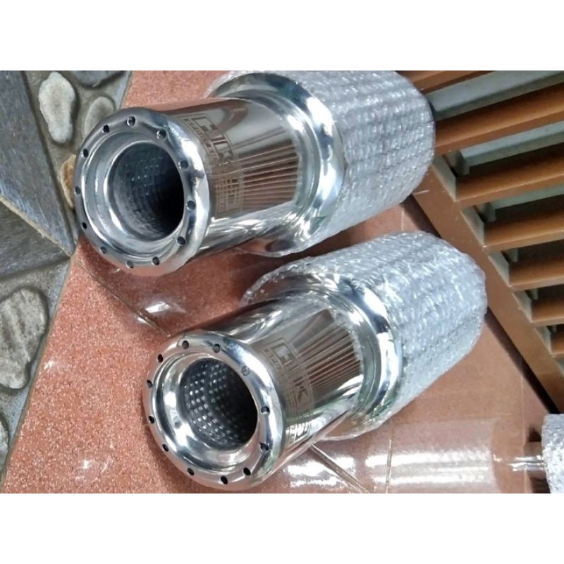 KNALPOT RACING MOBIL HKSGRONEL CHROM BASS ADEM