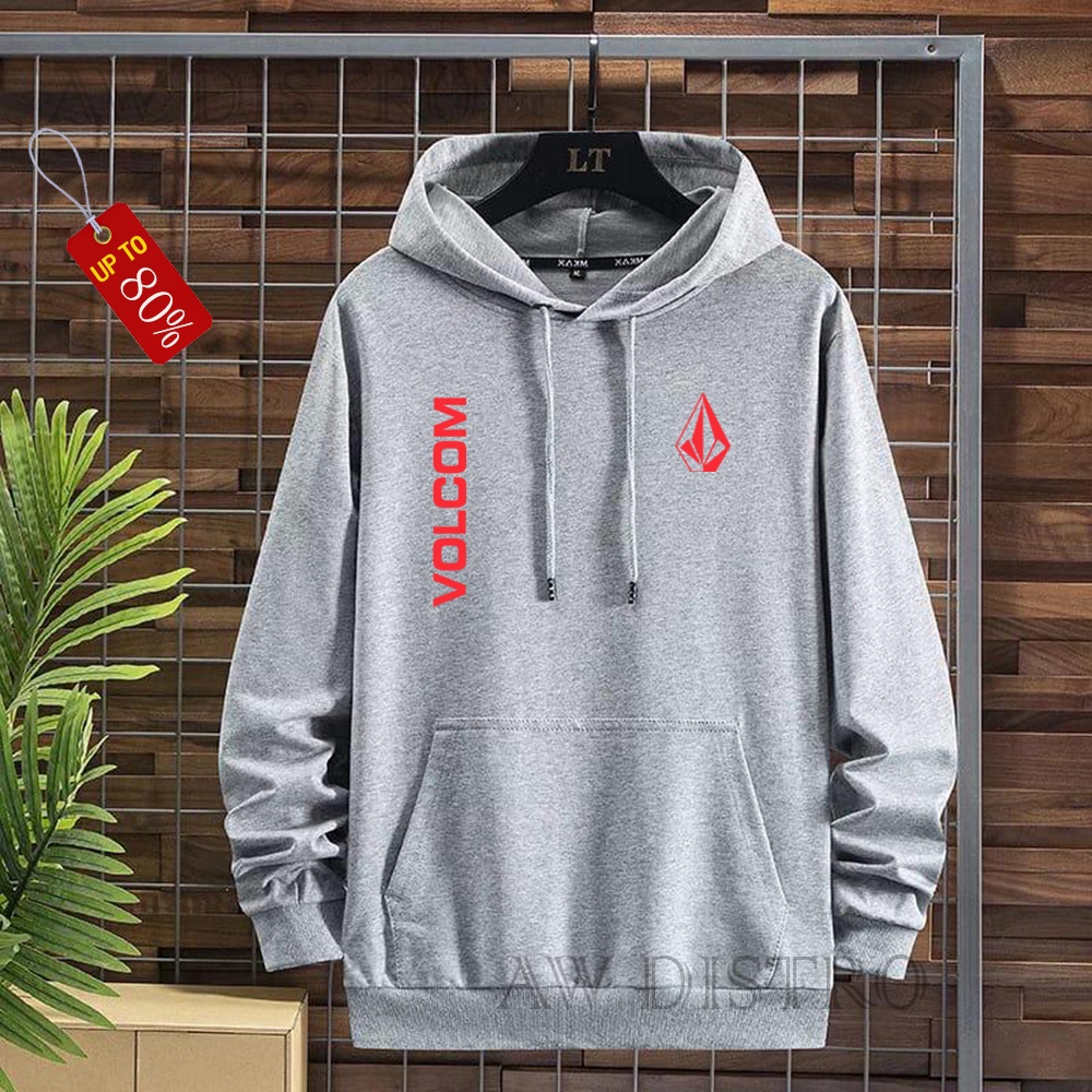 COD Promo Termurah Sweater Hoodie Modern VCM KIRKA Text Merah Premium Quality