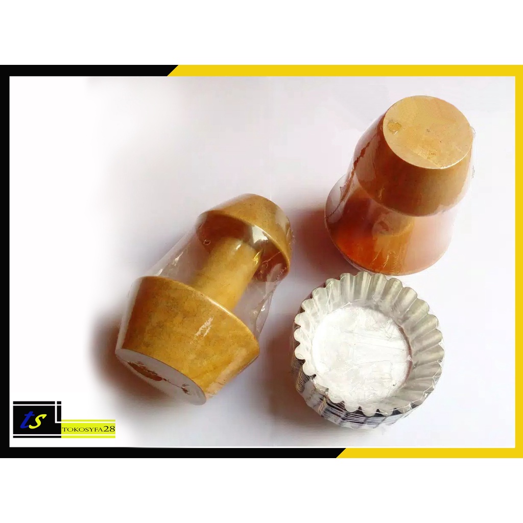 Cetakan Kue Pie Dan Tekanan  Pie | Paket Cetakan Pie