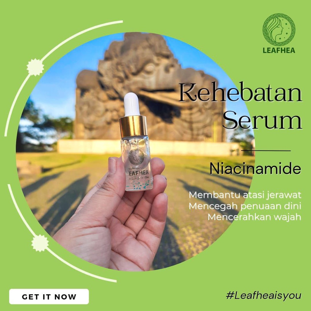 Brightening Serum Leafhea Original Free 1Pcs Sabun Leafhea