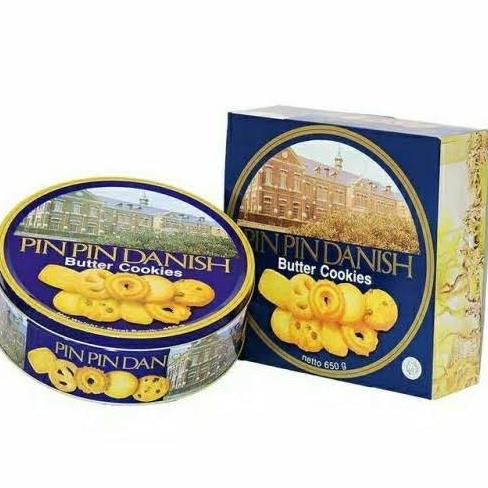 

PIN PIN danish butter ccokies 650g biskuit kukis mentega aneka ragam