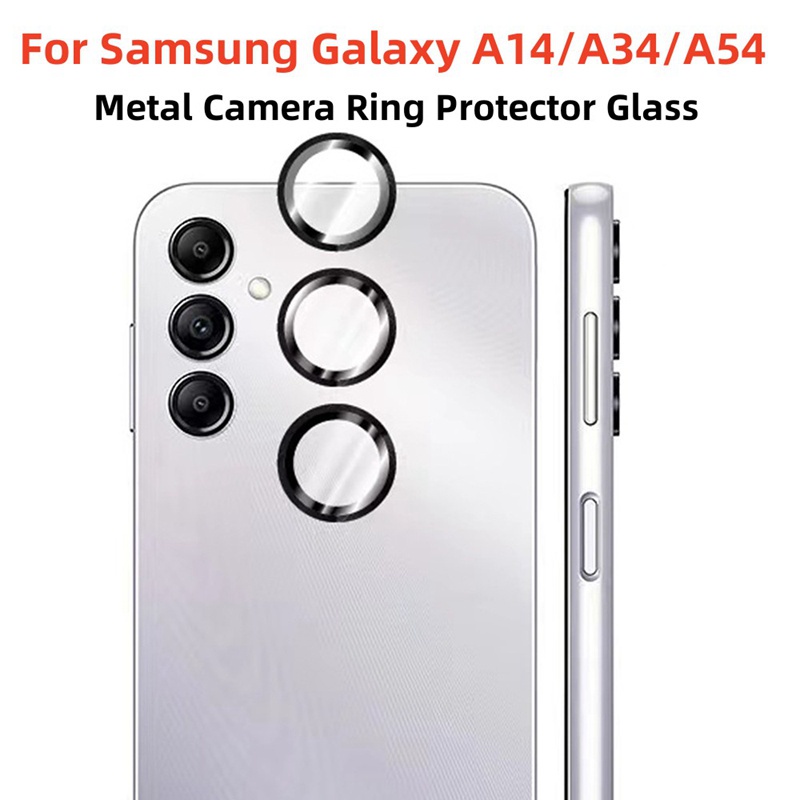 RING Tempered Glass Camera Kamera Anti Gores Samsung A24 A14 A34 A54