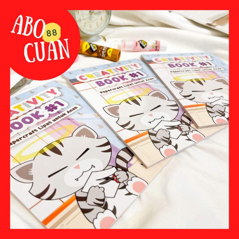 

[COD] Buku Origami Centle Papercraft Book Buku Kreatifitas Bentuk Makanan Lucu Unik Murah