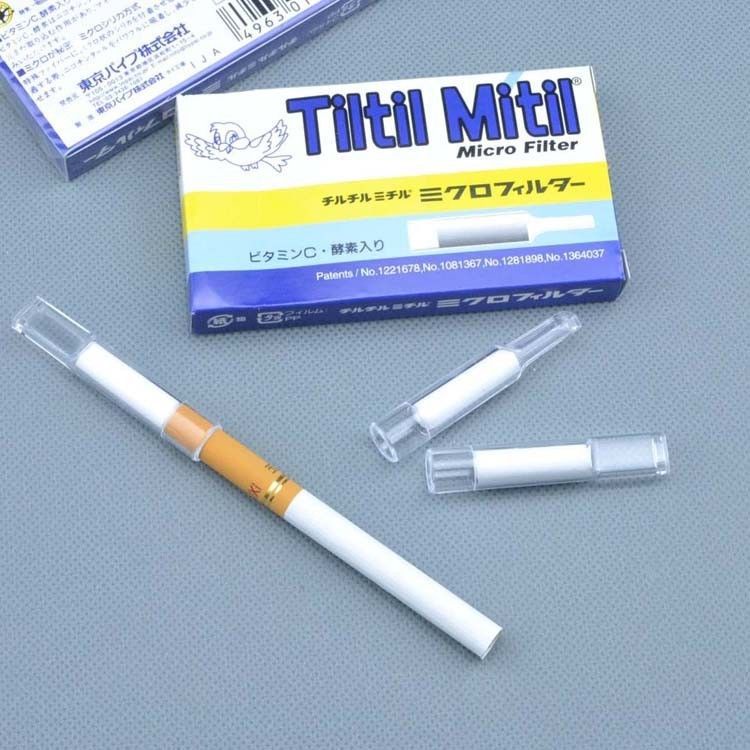 PIPA TILTIL MITIL HOLDER SLIM CIG4RETTE MICRO FILTER ISI 10