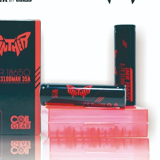 PROMO✔️⭐-Authentic baterai CoilGear Red Panther 18650 3100mAh 35A