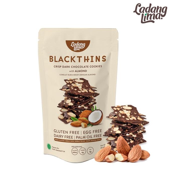 

Ladang Lima Blackthins Cookies 100Gr