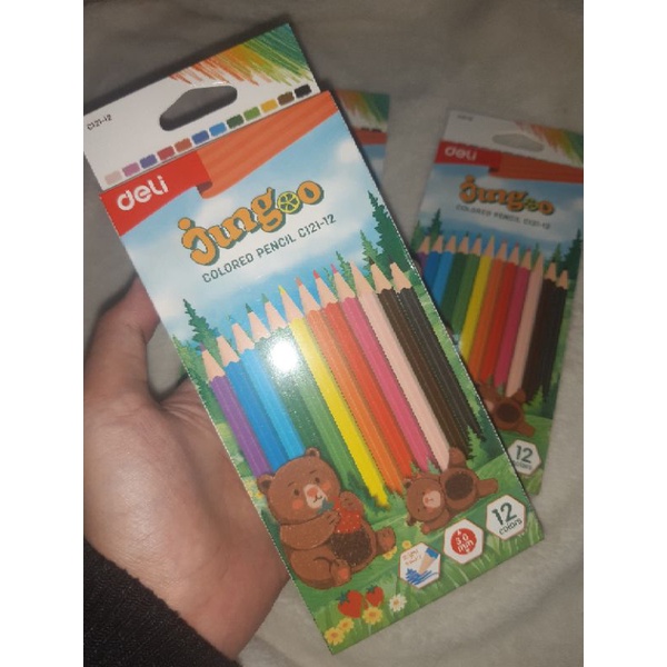 

DELI PENSIL WARNA | ADA 12 WARNA