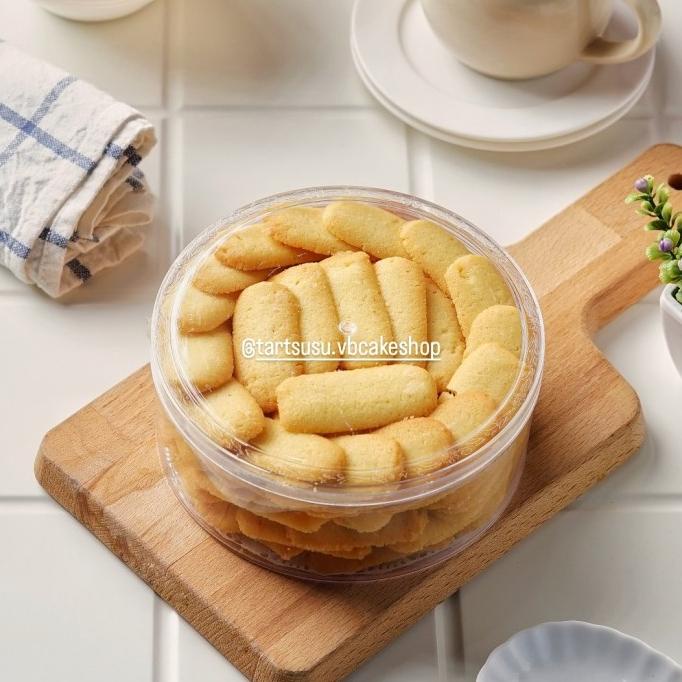 

kue kering lidah kucing keju cookies