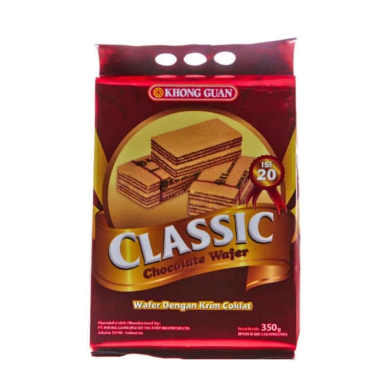 

KHONG GUAN Wafer Classic Chocolate 350 g