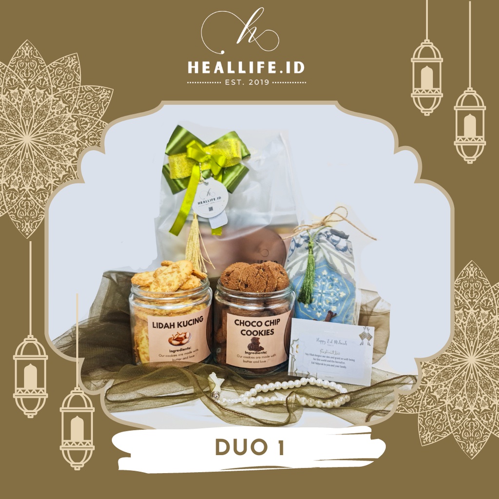 

Paket Premium Hampers Lebaran Heallife.id Duo 1