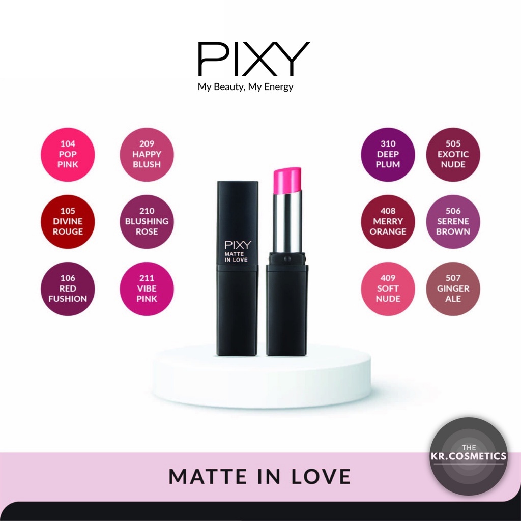 PIXY Lipstick Matte In Love 4,4 gr