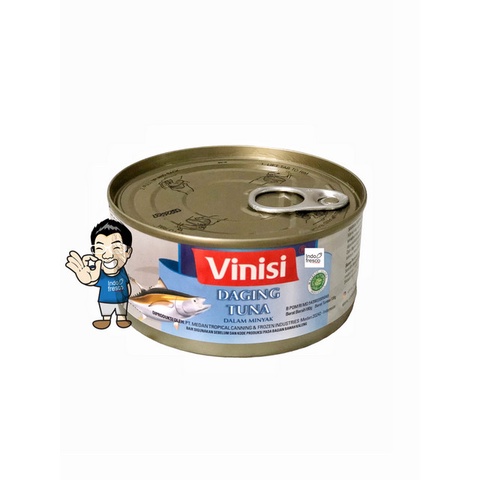 

Vinisi Chunk Tuna In Oil- Daging Ikan Tuna Kaleng 160 g