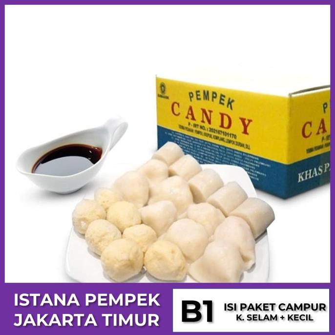 

Pempek Palembang Asli Candy B1 (Campur Ks Dan Kecil) Kanibelaa2