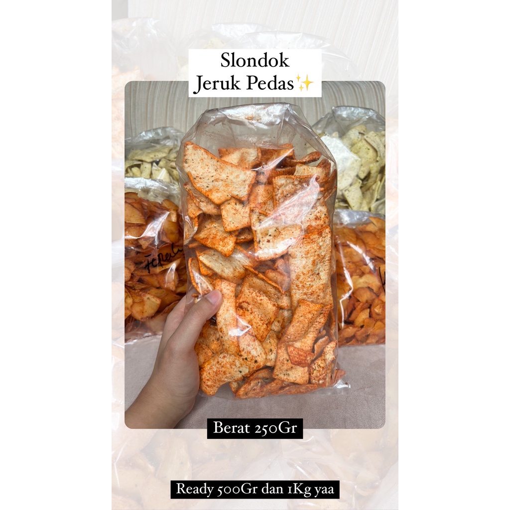 

Slondok Jeruk Pedas dan Jeruk Asin (250Gr)