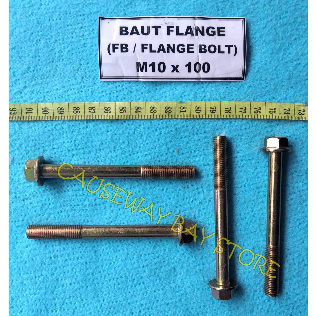 BAUT FLANGE ( FLANGE BOLT ) M10 X 100