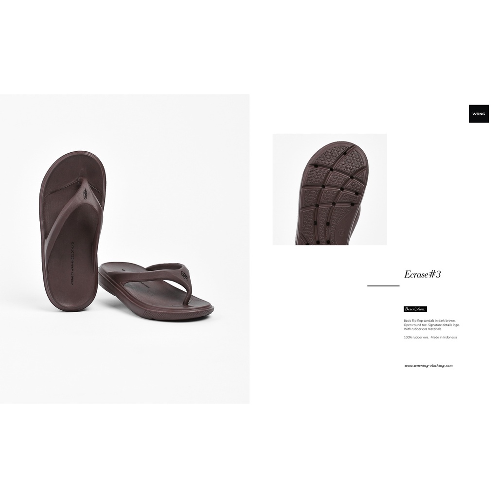 SANDAL WARNING CLOTHING II ECRASE#3