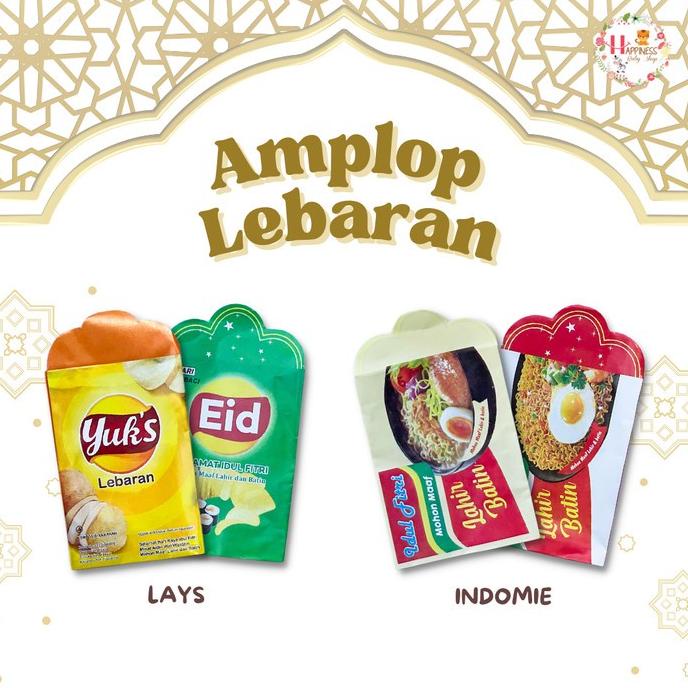 

Kualitas terbaik] Amplop Snack Unik / Amplop lebaran motif snack isi 10 LEMBAR (2)