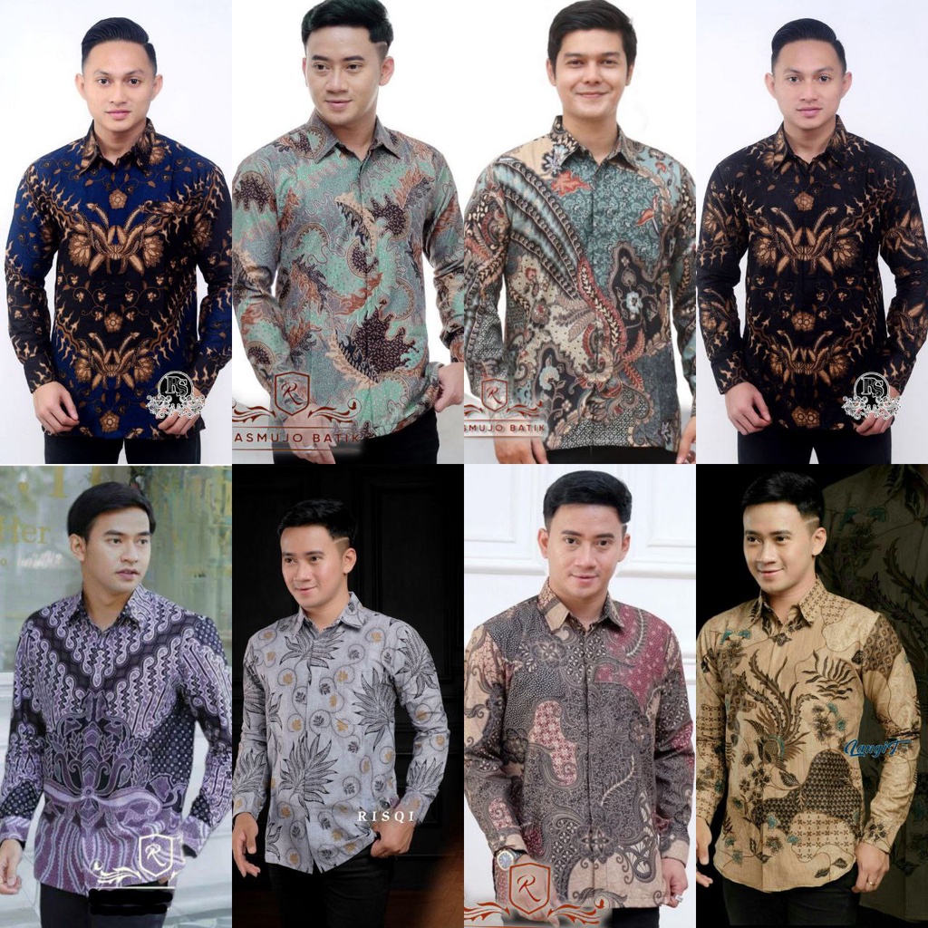 KEMEJA BATIK PRIA LENGAN PANJANG