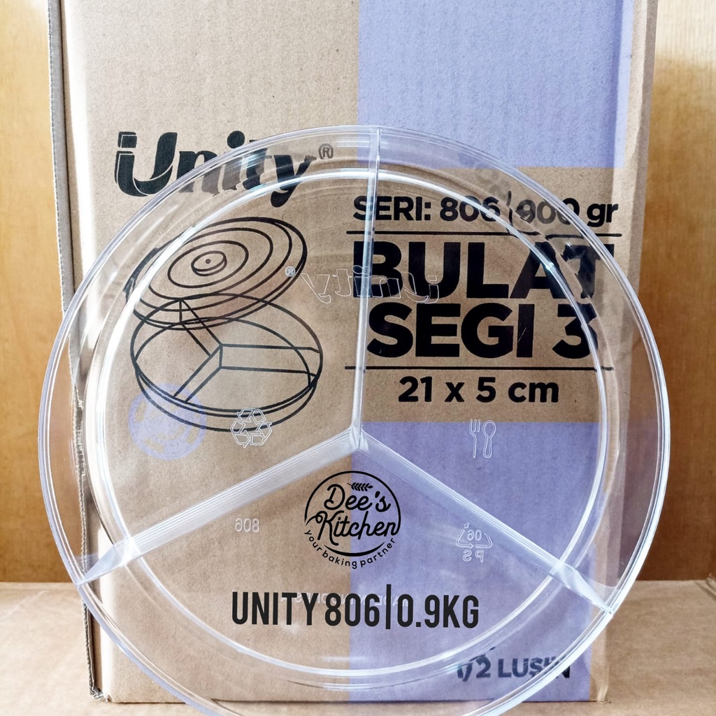 [½ LUSIN] STOPLES UNITY 806 SEGI 3 (Round 900gr)