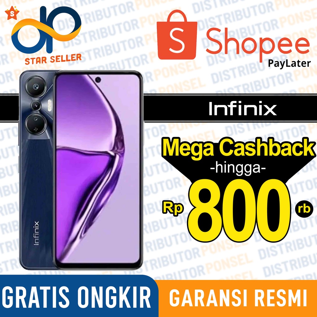 Infinix Hot 20S 8/128GB Garansi Resmi Infinix Hot 20 s 8 128 GB Not Infinix Hot 20i 20s 20 5G 30i 12i 12 Play Smart 7 Note 12 2023 Zero 5G