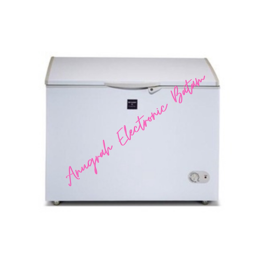 SHARP FRV 300 CHEST FREEZER BOX FRV300 LEMARI PEMBEKU BATAM