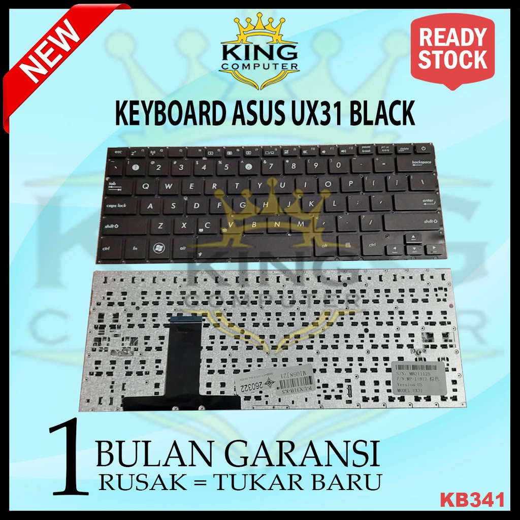 Keyboard Asus ZenBook BX32 UX31 UX31a UX31e-1A UX32 UX32a UX32vd UX42vs