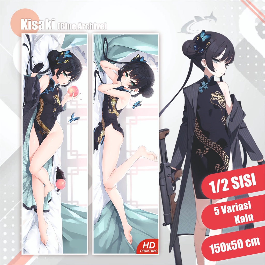 Dakimakura Kisaki Blue Archive 150x50 cm (Cover Only)