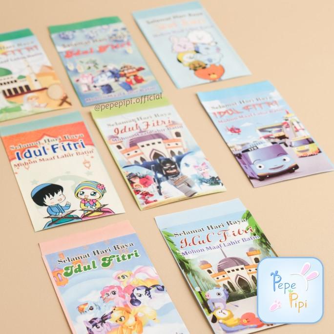

\"\"\"\] Amplop Lebaran Angpau Uang Idul Fitri isi 8 pcs 11 x 6,7 cm