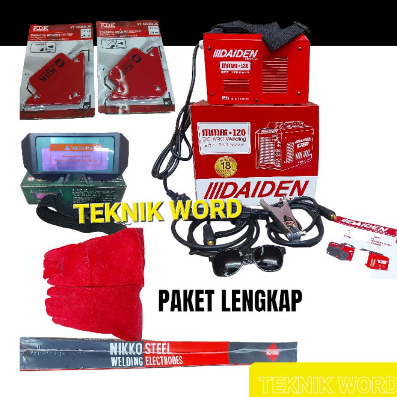 MESIN LAS DAIDEN MMAI 120 INVERTER LAS DAIDEN MMAI 120