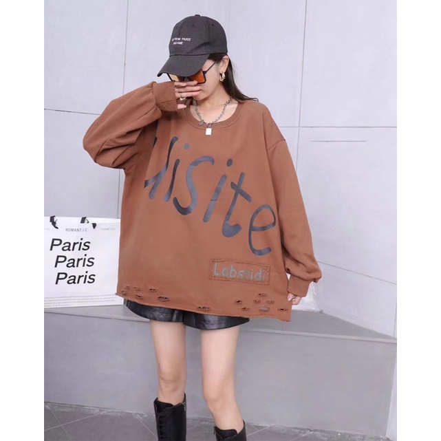 DESIGN SENSE OF THE MINORITY HOODIE SPRING AND AUTUMN KOREAN VERSION OF LOOSE LARGE MEDIUM-LONG THIN FAKE TWO-PIECE JACKET TREND