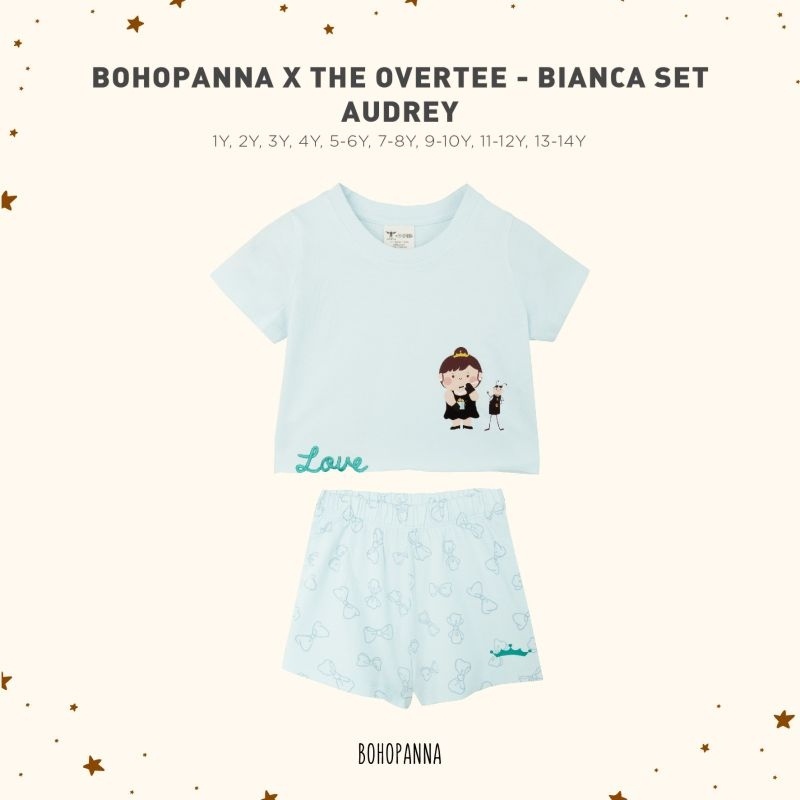 BOHOPANNA X THE OVERTEE Bianca Set - Setelan Anak Perempuan