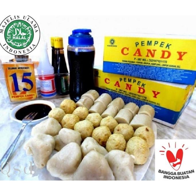 

[Dijual] Pempek Candy Paket B Isi 50 Pcs [Citarasa Khas Pempek Kanibelaa2