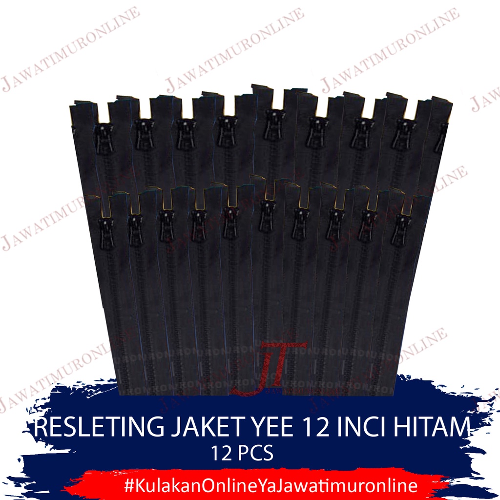 Resleting Jaket VISLON YEE 12 inch 30 cm per LUSIN