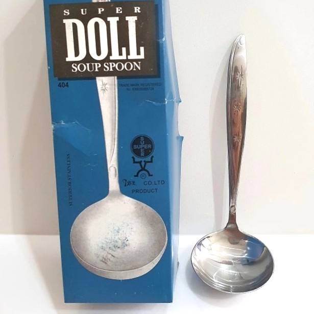 Irus Kecil / Centong Kuah / Sendok Sayur Super Doll Stainless Premium