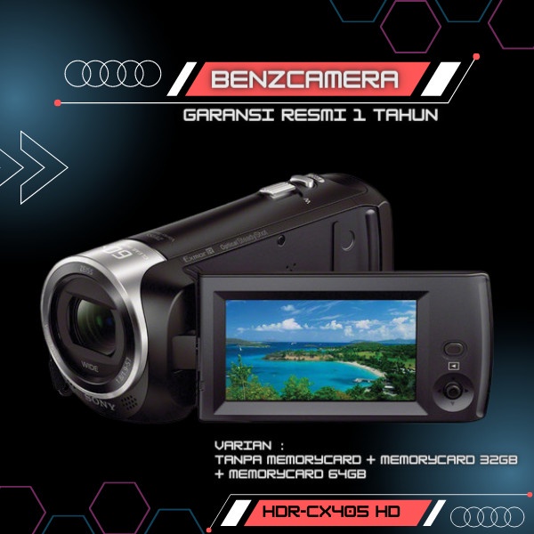 Camco Sony Hdr-Cx405 Hd Handycam