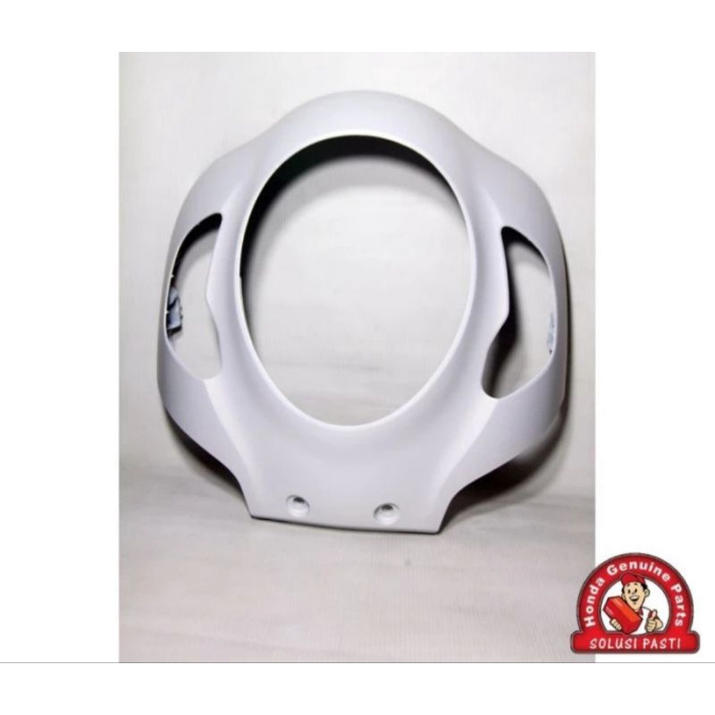 Cover lampu depan Scoopy fi 2021 putih dof ORI ahm