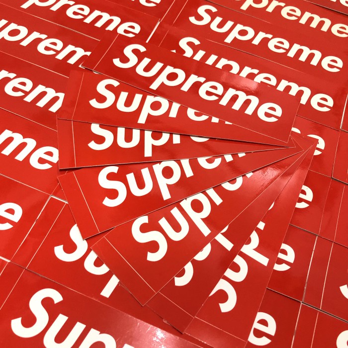 

Terlaris Sale Supreme Box Logo Sticker 100% Original