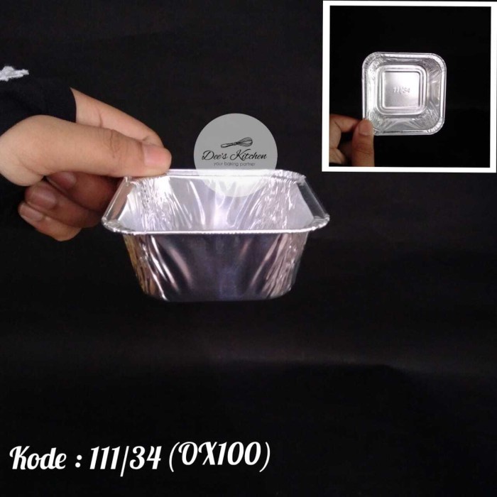 Foilku Alumunium Foil Cup Ox100 (Isi 100Pcs)