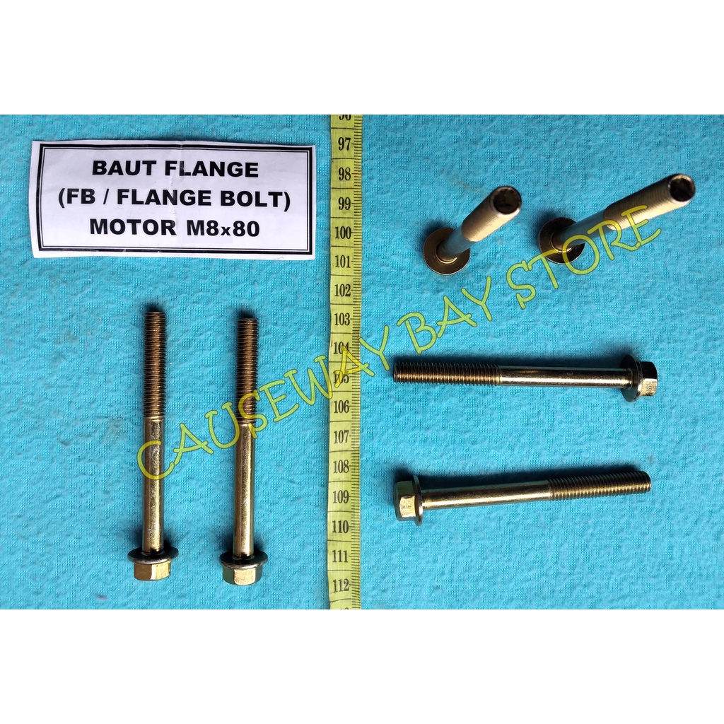 BAUT FLANGE ( FLANGE BOLT ) M8 X 80