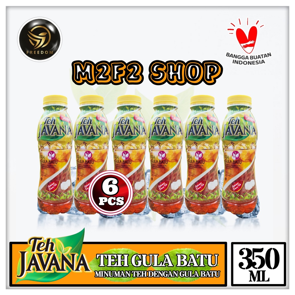 

Teh Javana Melati Gula Batu Botol Pet - 350 ml (Kemasan 6 Pcs)