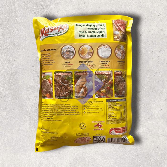 

New Ajinomoto Masako Sapi 1 Kg / Kaldu Sapi Masako / Penyedap Rasa Sapi 090