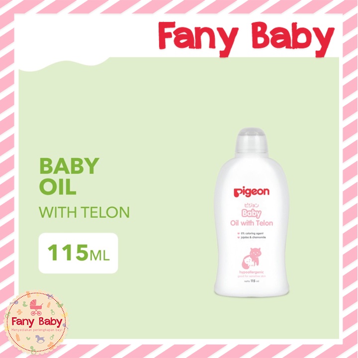 PIGEON BABY OIL WITH TELON 115ML