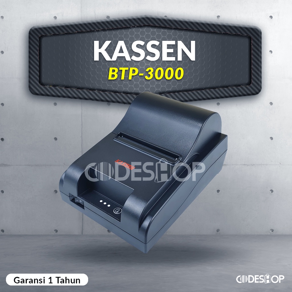 Printer Thermal KASSEN BTP-3000 Printer Cetak Struk Kasir
