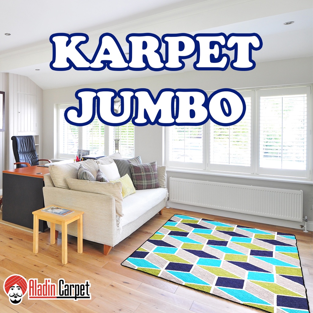 Karpet Lantai  Jumbo MOTIF Ukuran 230cm x 170cm  ATAU 2X2MTERMURAH