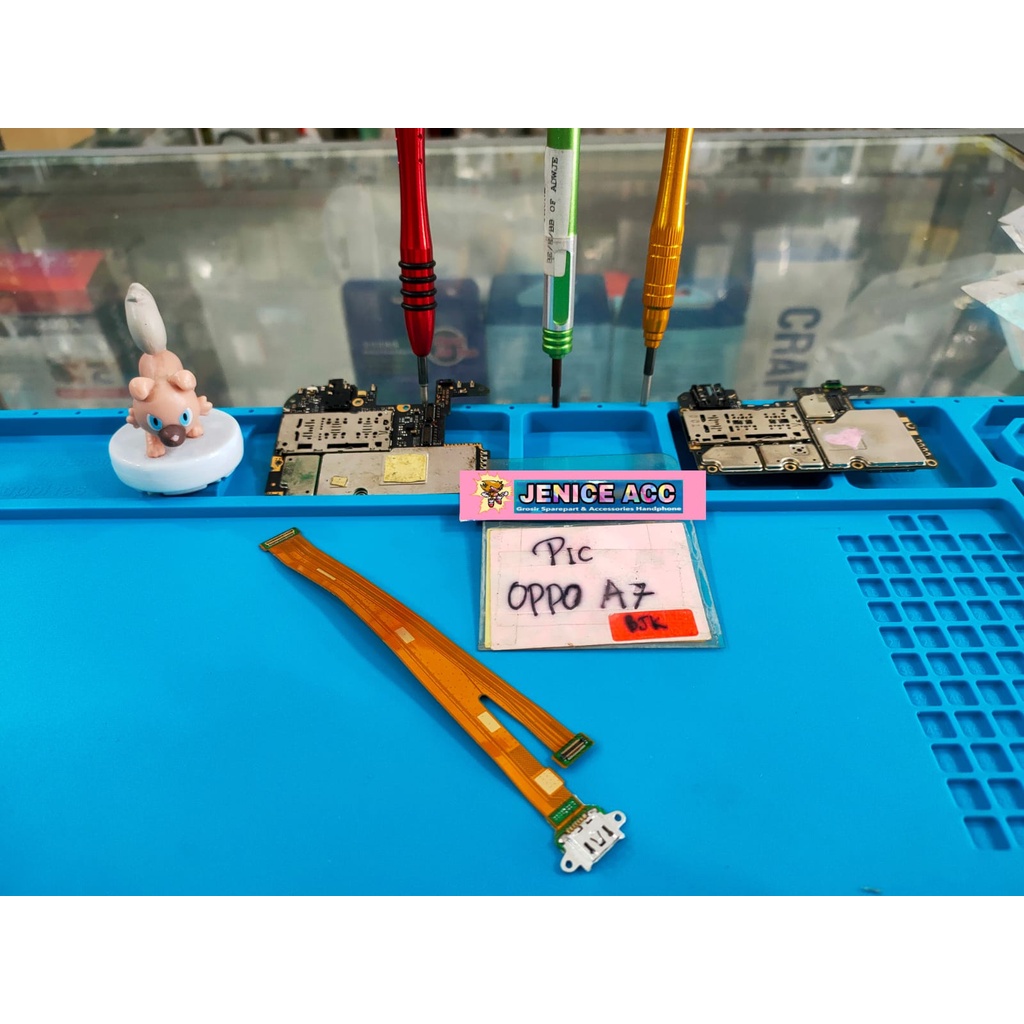 FLEXIBLE CONEKTOR CHARGER OPPO A7/OPPO AX7