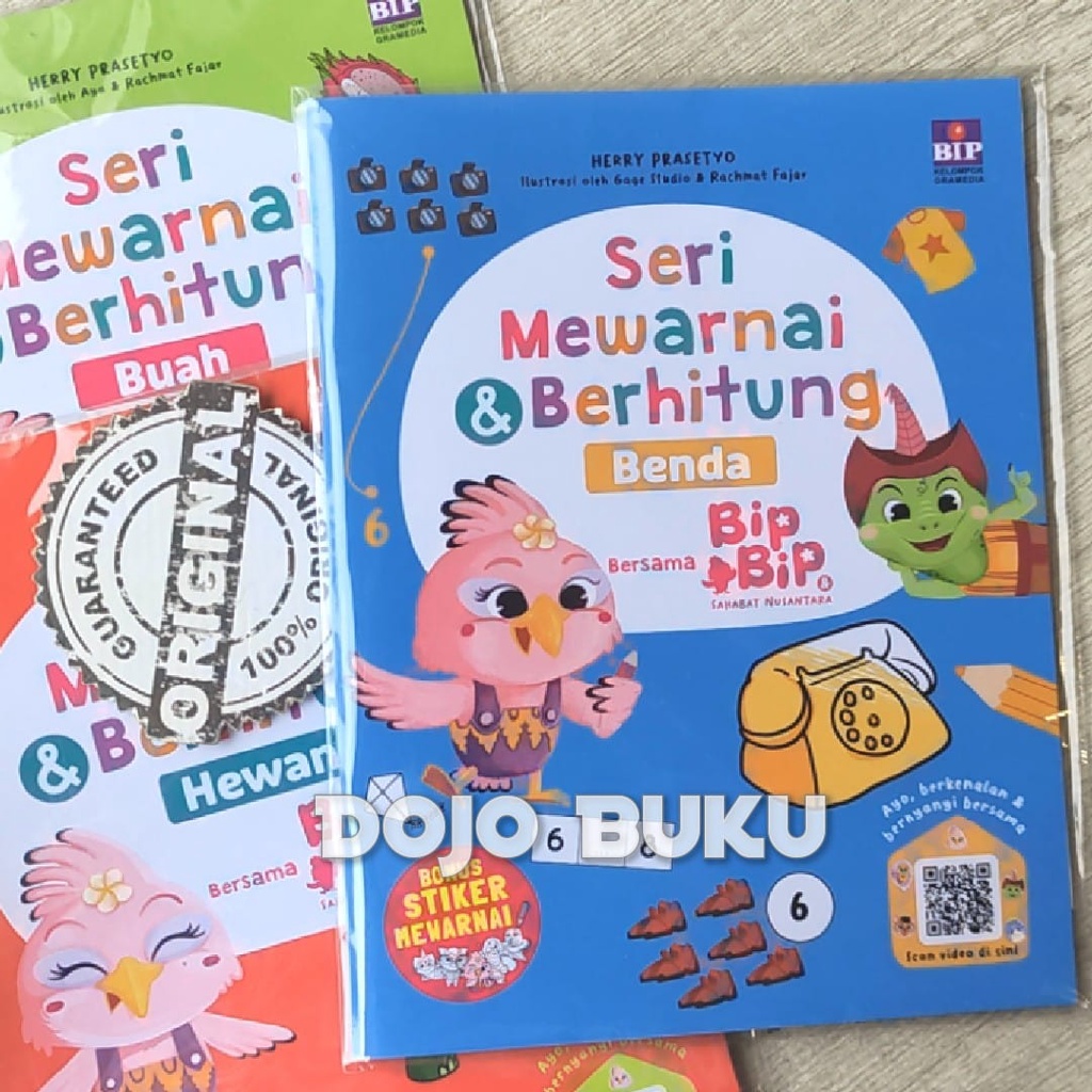 Buku Buku Seri Mewarnai dan Berhitung by Rahmat Herry Prasetyo