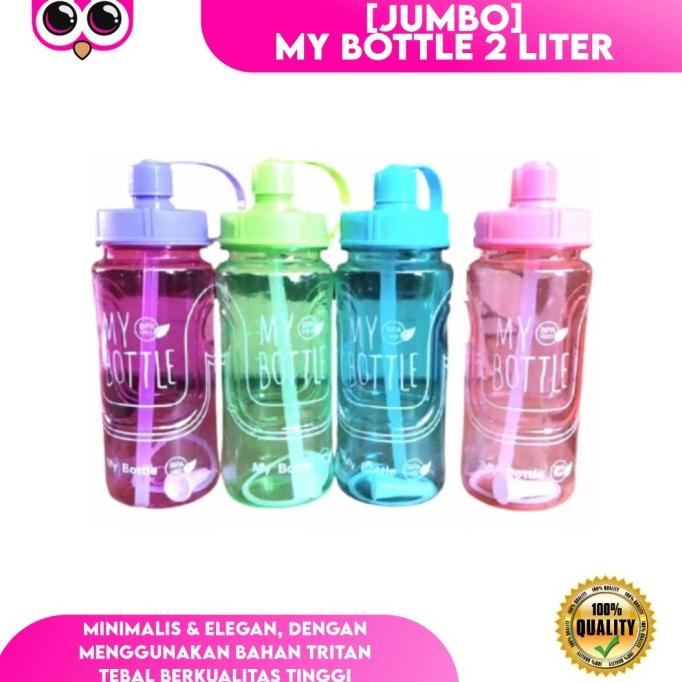 ><><><] [JUMBO] MY BOTTLE 2 LITER / BOTOL AIR MINUM / TEMPAT MINUM